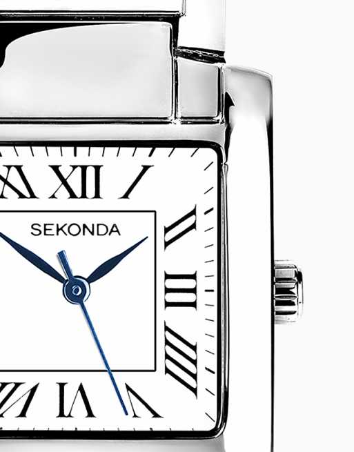 Sekonda Montreal Mens 30mm Analogue Watch In Silver