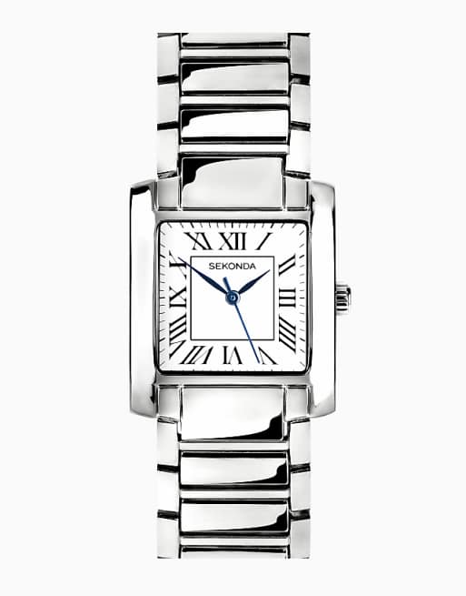 Sekonda Montreal mens 30mm analogue watch in silver