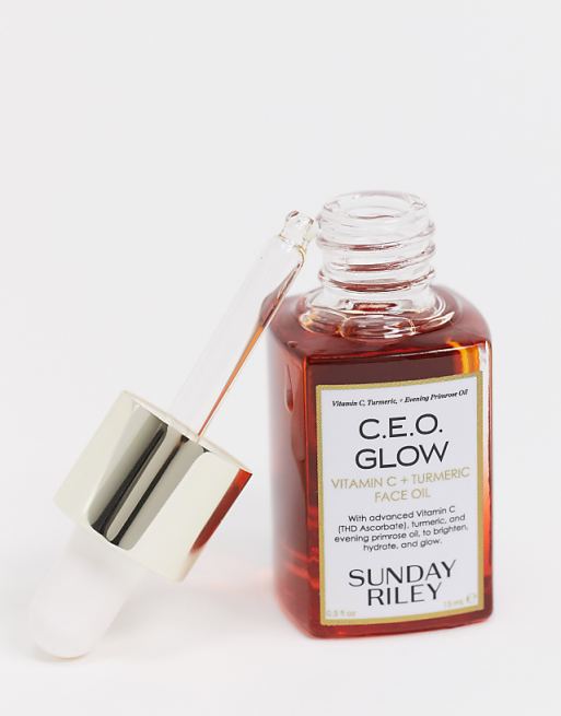 Sunday Riley CEO Glow Vitamin C And Turmeric Face Oil 15ml