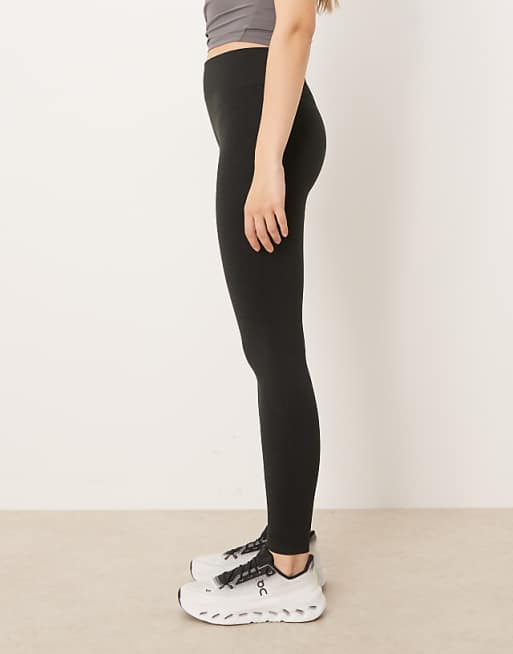 Tala Sculpt Seamless Scrunch Legging In Black Marl