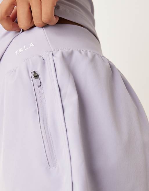 Tala SkinLuxe Built In 2in1 Shorts In Lilac