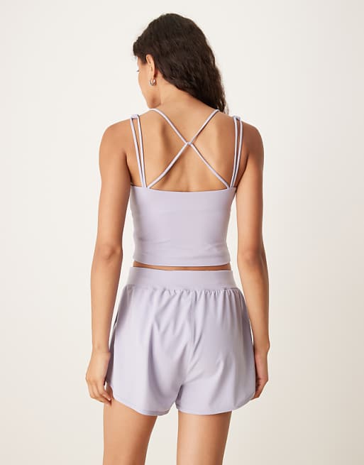 Tala SkinLuxe Built In 2in1 Shorts In Lilac