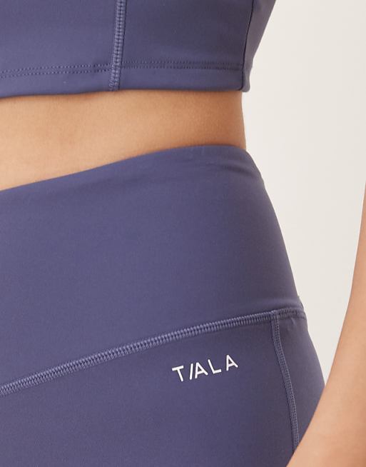 Tala SkinLuxe V-waist High Waisted Flared Legging In Blue
