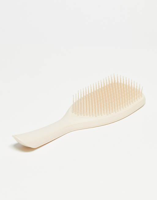 Tangle Teezer The Large Wet Detangler Straight - Curly Hairbrush - Vanilla Latte