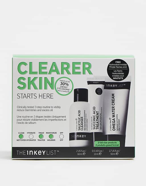 The INKEY List Clearer Skin Starts Here - 41% Saving