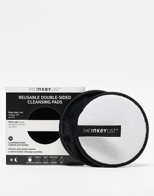 The INKEY List Reusable Cleansing Pads x3