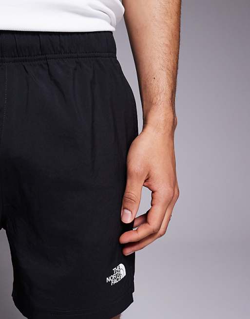 The North Face 24/7 Logo 5"" Shorts In Black