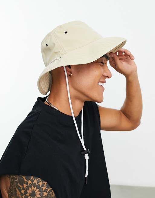 The North Face 66 Brimmer Bucket Hat In Stone