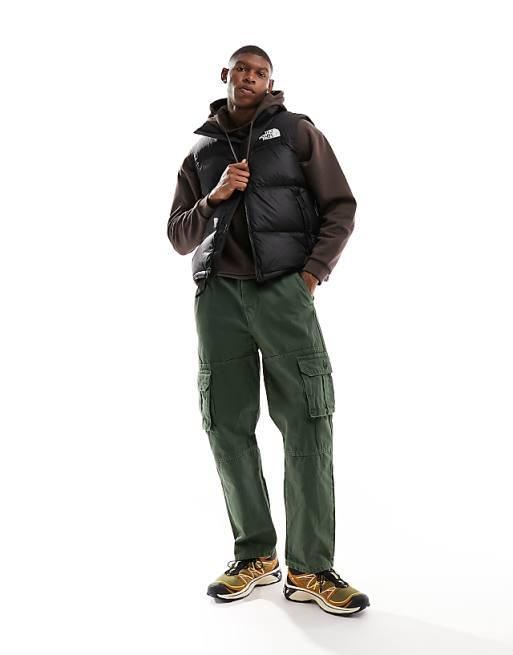 The North Face '96 Retro Nuptse Down Puffer Gilet In Black