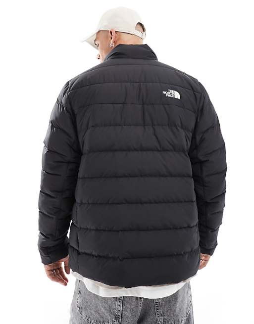 The North Face Aconcagua 3 Puffer Jacket In Black