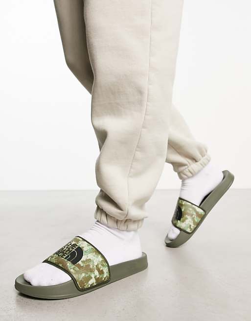 The North Face Base Camp III Sliders In Camo
