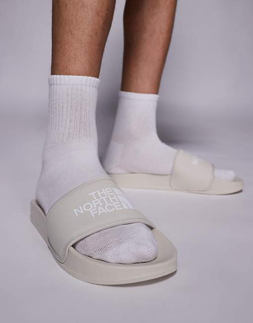 The North Face Base Camp III sliders in grey