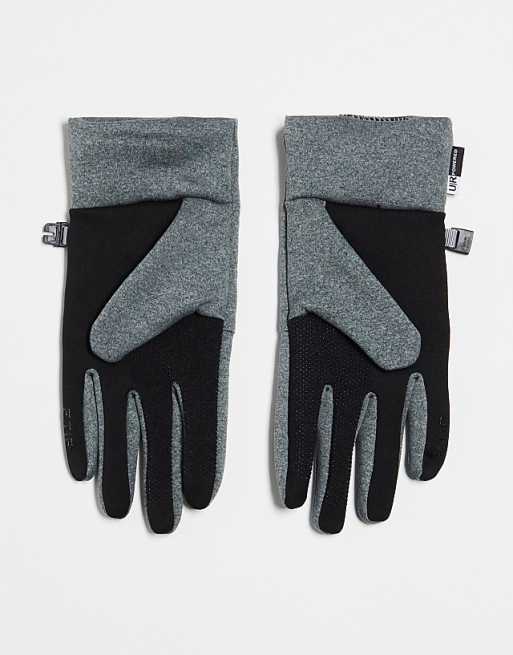 The North Face Etip Touchscreen Compatible Gloves In Grey