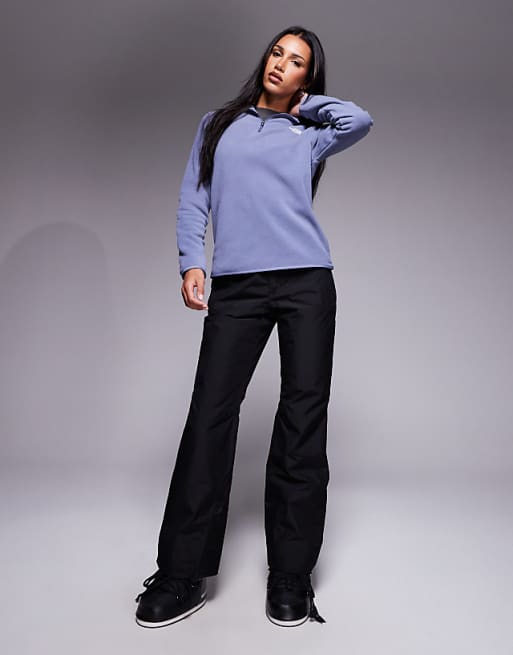 The North Face Glacier 1/4 Zip Fleece In Twilight Galaxy