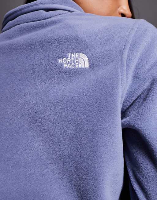 The North Face Glacier 1/4 Zip Fleece In Twilight Galaxy