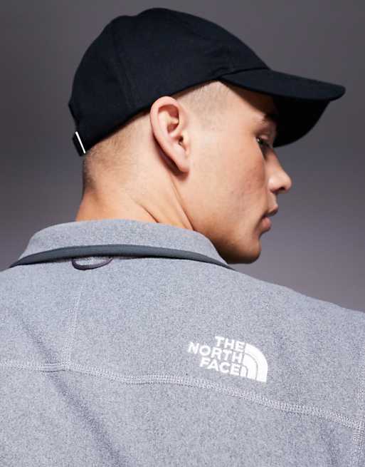 The North Face Glacier Full Zip Fleece In Grey