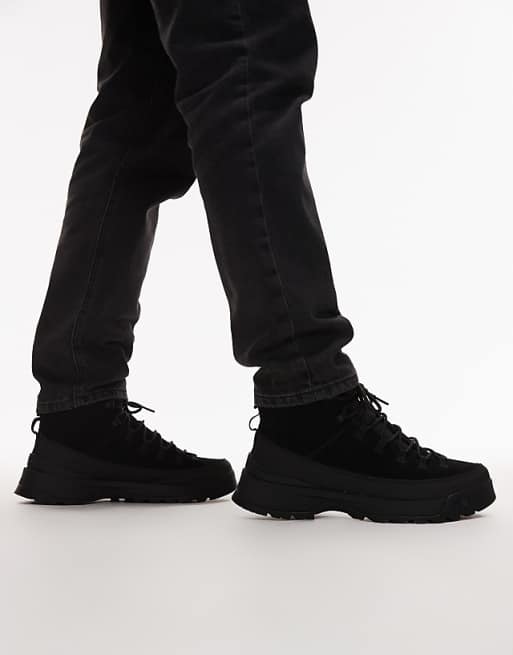 The North Face Glenclyffe Urban Boots In Triple Black