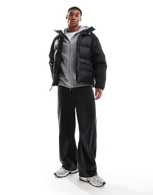 The North Face Himalayan Down Parka Coat In Black