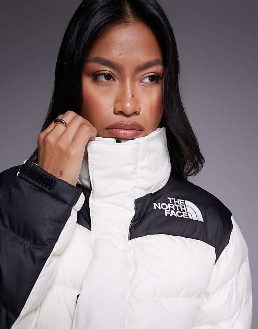 The North Face Limbara Insulated Jacket In White Dune