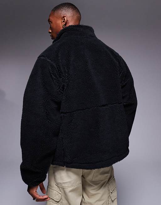 The North Face M66 Extreme Pile Fleece Zip Through Jacket In Black