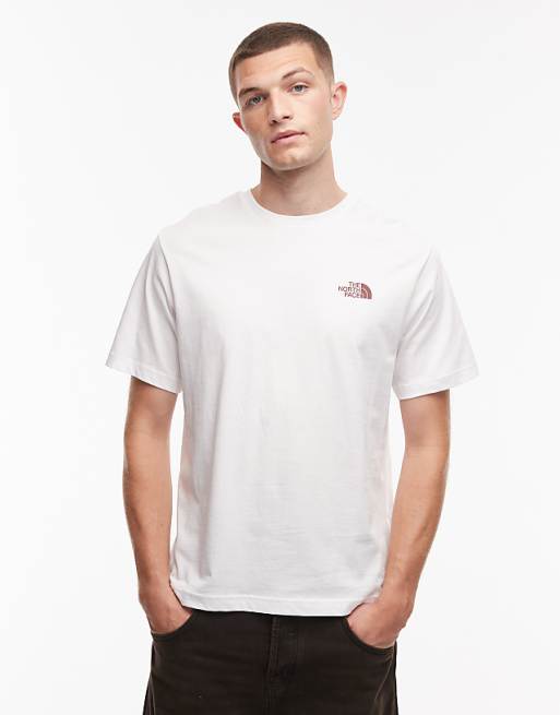 The North Face NSE Global Backprint Oversized T-shirt In White