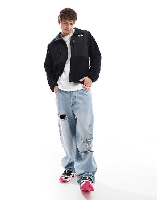 The North Face Retro Denali Heavyweight Fleece Jacket In Black
