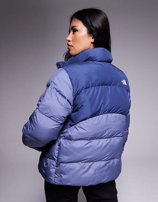 The North Face Saikuru Jacket In Lunar Blue/twilight Gal