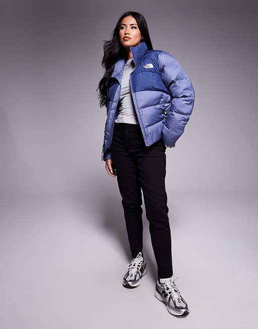 The North Face Saikuru Jacket In Lunar Blue/twilight Gal