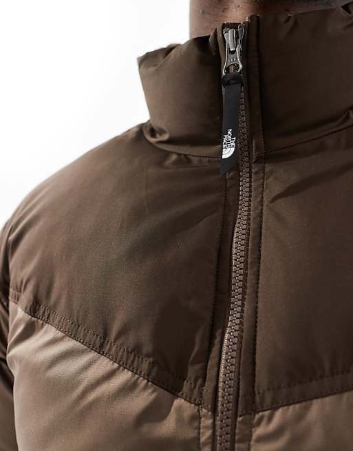 The North Face Saikuru Puffer Jacket In Brown