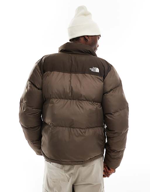 The North Face Saikuru Puffer Jacket In Brown