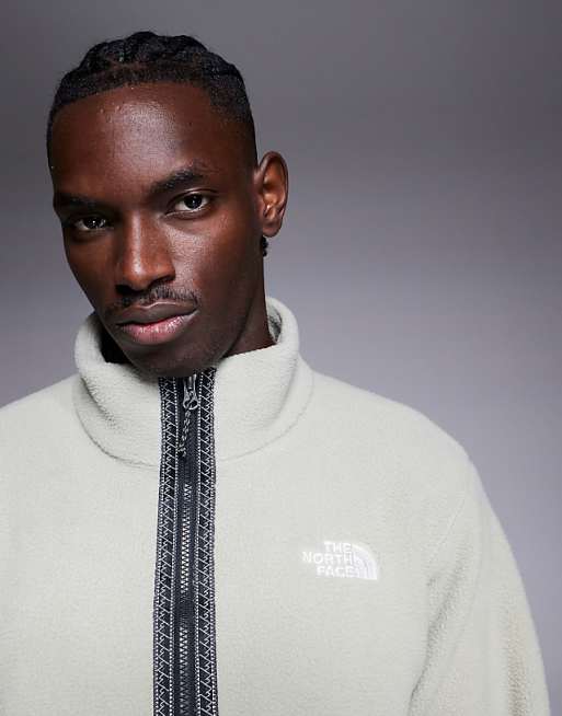 The North Face Seven Summits Fleeski Full Zip Heavyweight Fleece Jacket In Grey