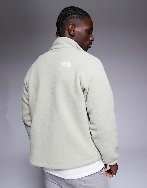 The North Face Seven Summits Fleeski Full Zip Heavyweight Fleece Jacket In Grey