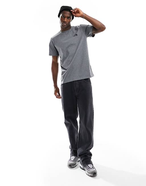 The North Face Simple Dome Logo T-shirt In Dark Grey