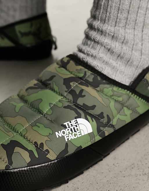 The North Face Thermoball Traction Mules In Camo