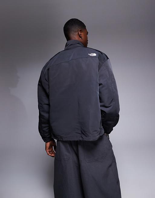 The North Face TNF Easy Wind Track Jacket In Black