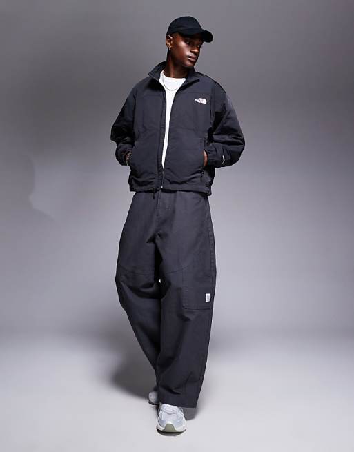 The North Face TNF Easy Wind Track Jacket In Black