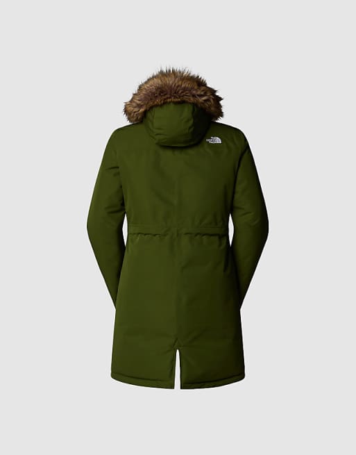 The North Face Zaneck Parka In Woodland Green