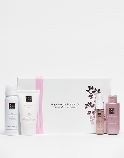 The Ritual of Sakura Cherry Blossom & Rice Milk Bath & Body Small Gift Set