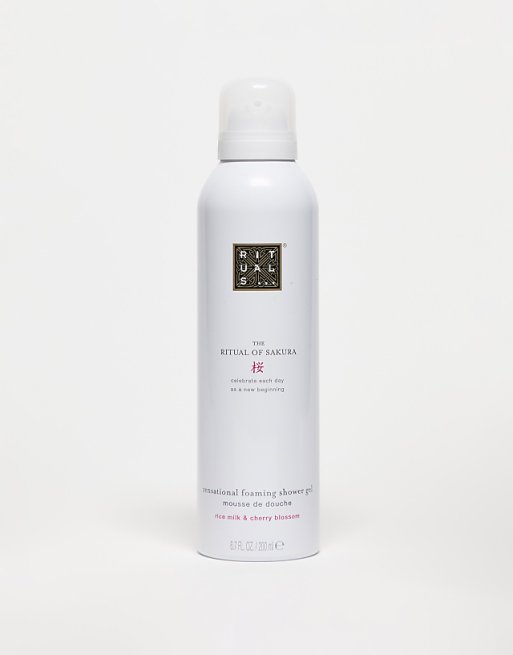 The Ritual of Sakura Cherry Blossom & Rice Milk Foaming Shower Gel 200ml