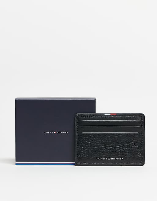 Tommy Hilfiger Card Holder In Black