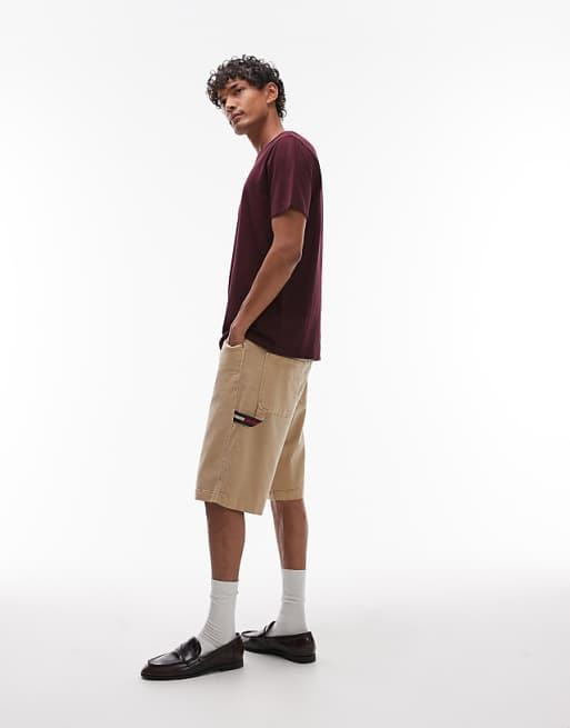 Tommy Hilfiger Essential Regular Fit T-shirt In Burgundy