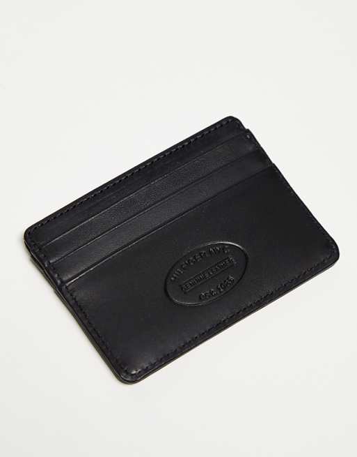 Tommy Hilfiger Eton Credit Card Holder In Black