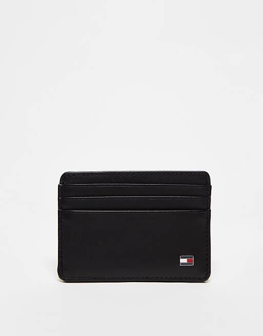 Tommy Hilfiger Eton credit card holder in black