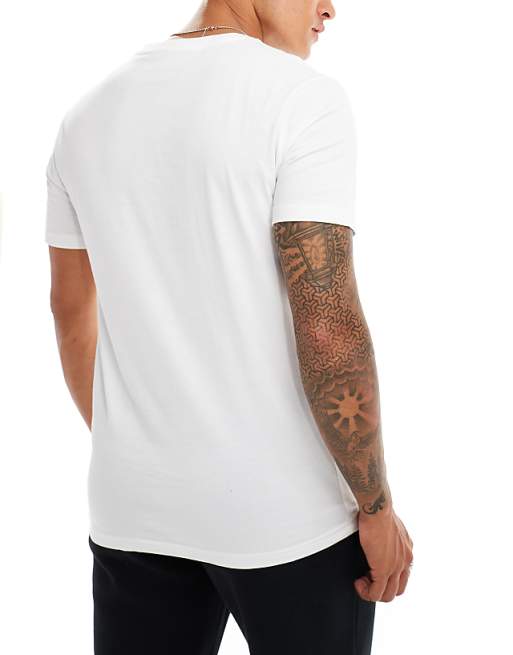 Tommy Hilfiger Signature Essential Flag Logo 3 Pack T-shirt In White