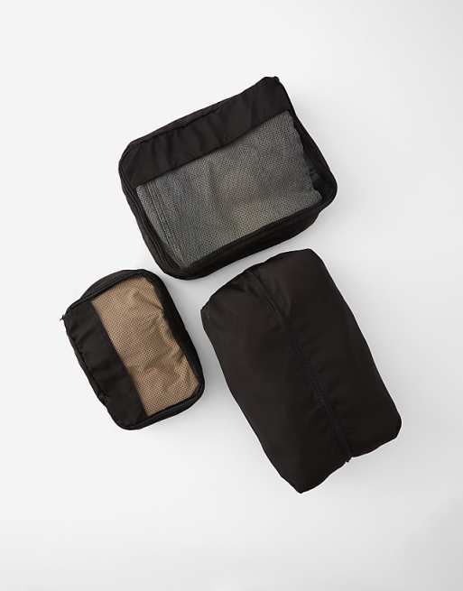 TYPO 3 in 1 packing cell set in black