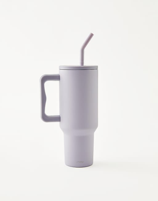 TYPO The traveller oversized metal tumbler in purple