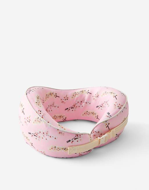 TYPO Wrap around travel pillow in pink