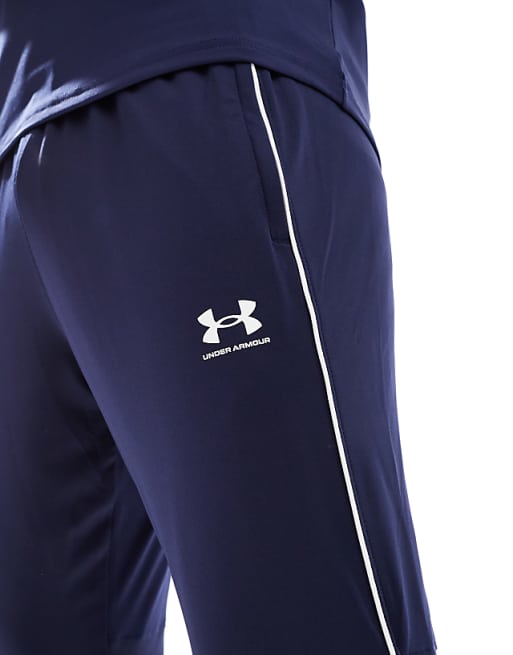 Under Armour Challenger Training Joggers In Midnight Navy And White