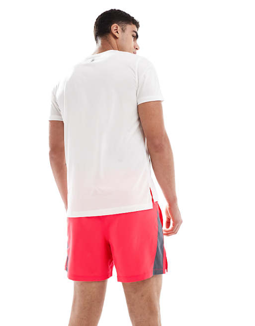 Under Armour Launch 5-inch Shorts In Racer Red