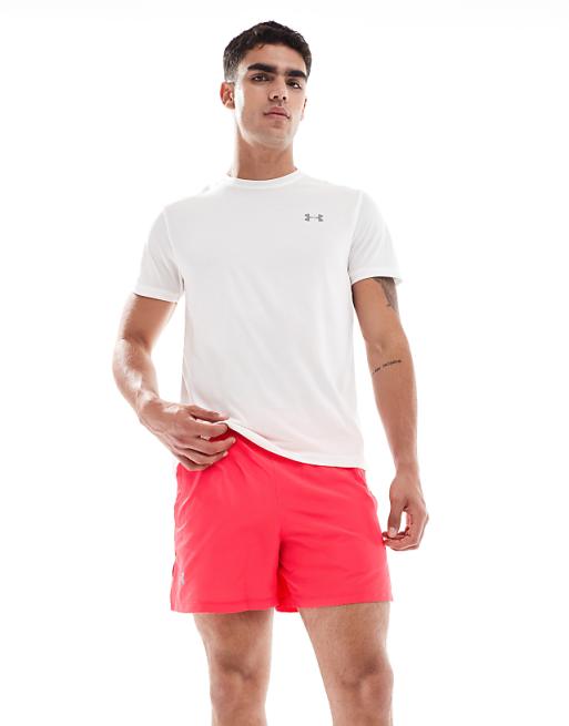 Under Armour Launch 5-inch Shorts In Racer Red